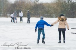 Sneeuw- en ijspret in Poeldijk