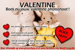 Valentine fotoshoot!