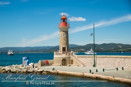 De vuurtoren van St. Tropez.