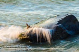 Wat is bewegingsonscherpte - Rots in het water